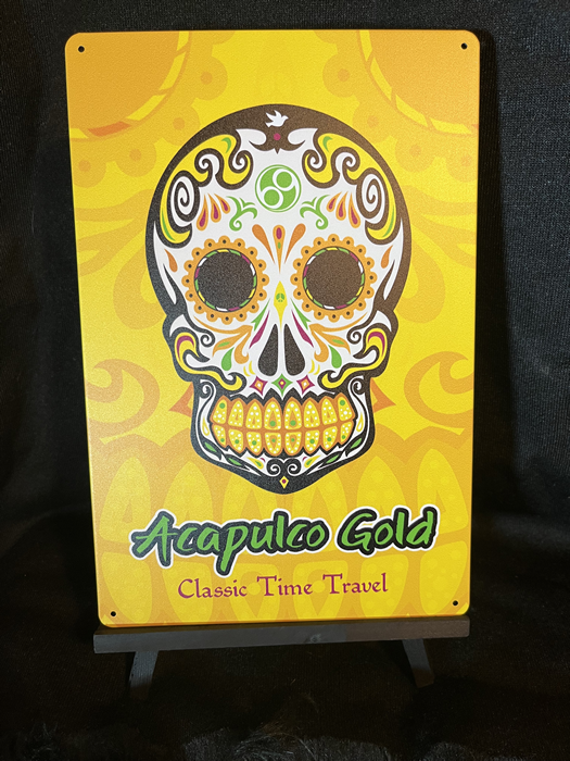 Acapulco Gold 20 cm x 30 cm Aluminum Sign